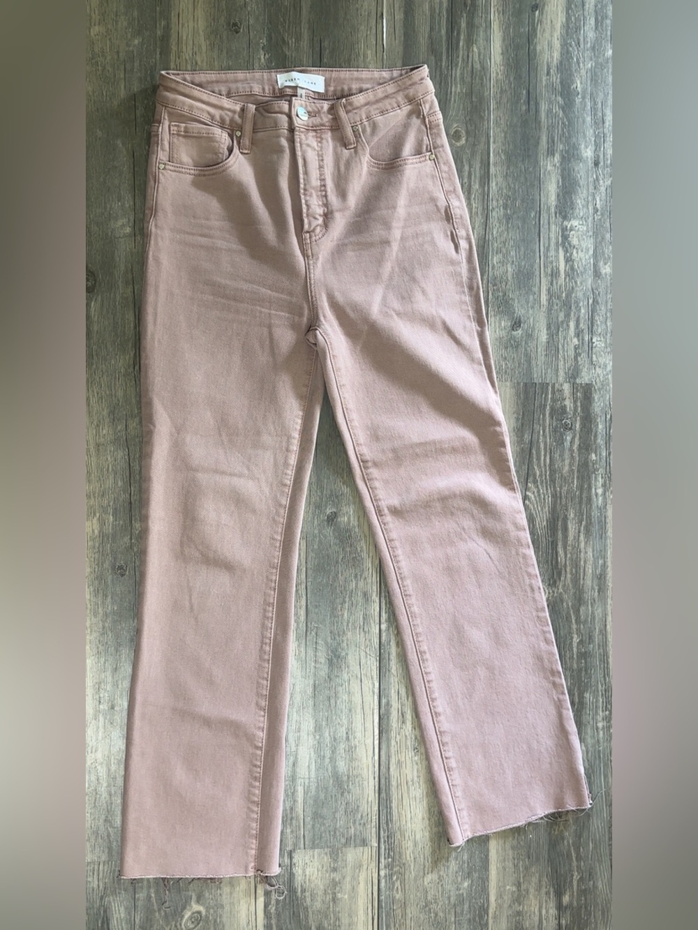 Mauve Risen Jeans with split hem